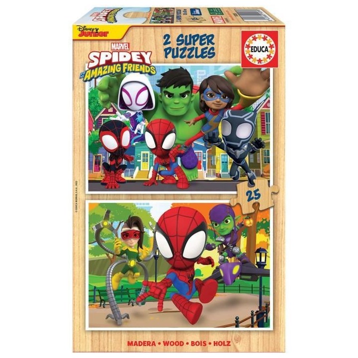 EDUCA - Puzzle - 2x25 Spidey & Amazing Friends
