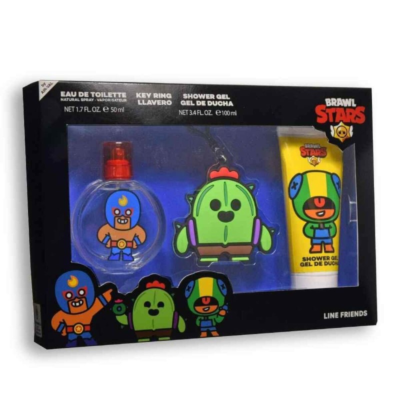 Set de Parfum Enfant Cartoon Brawl Stars Friends 3 Pièces