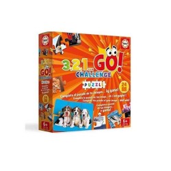 3,2,1 go Challenge - Puzzle - Jeu de société - EDUCA