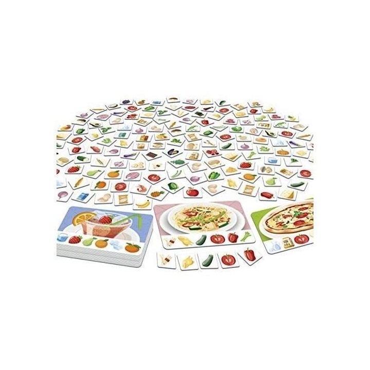 3,2,1 go Challenge - Food - Jeu de société - EDUCA