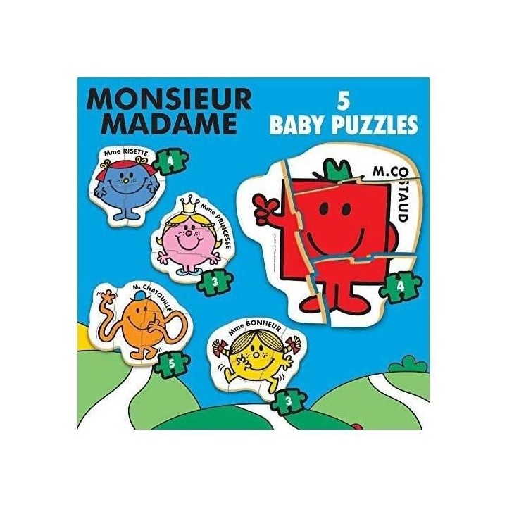 EDUCA - Puzzle Baby Monsieur Madame