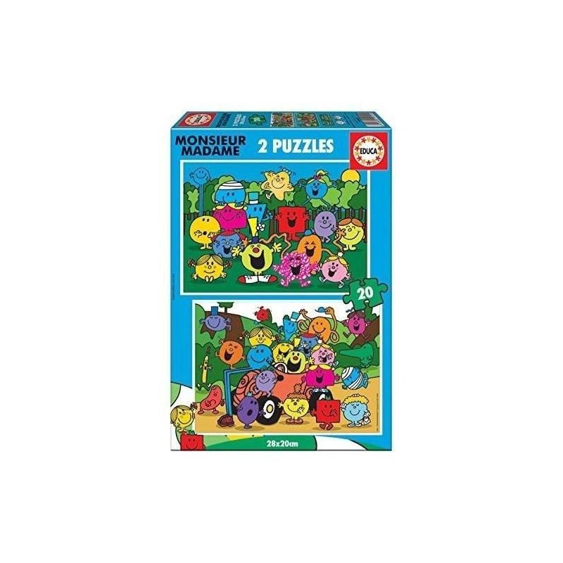 EDUCA - Puzzle - 2x20 Monsieur Madame