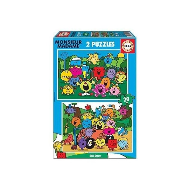 EDUCA - Puzzle - 2x20 Monsieur Madame