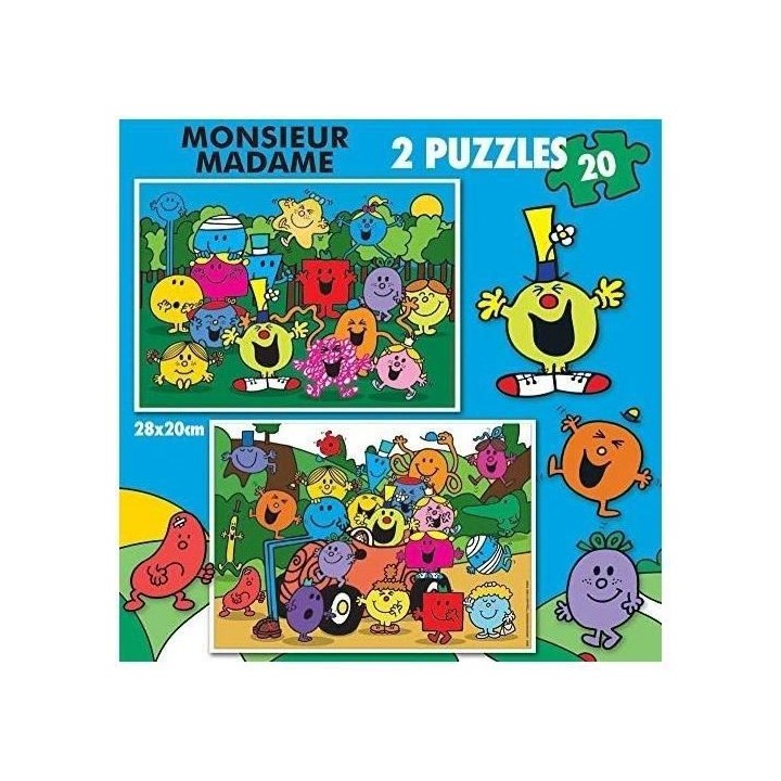 EDUCA - Puzzle - 2x20 Monsieur Madame
