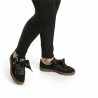 Chaussures de sport pour femme Puma  Basket Heart Corduroy Noir