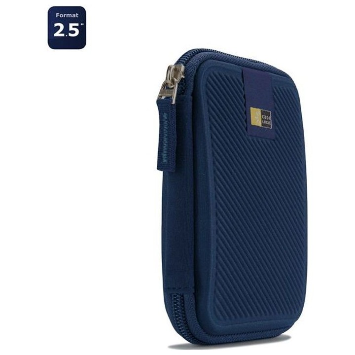 Etuis disques durs externe 2,5'' - Case Logic - EHDC-101 Dark Blue