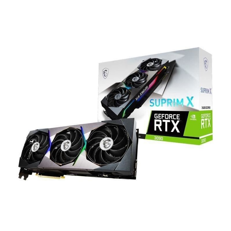 MSI GeForce RTX 3090 SUPRIM X - 24 Go