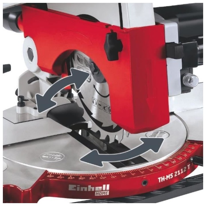 EINHELL scie a onglet radiale 1200W TH-MS 2112 T