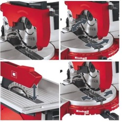 Einhell Scie a onglet avec table supérieure TH-MS 2513 T