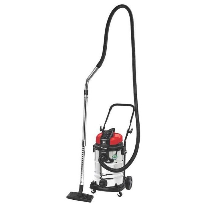 EINHELL Aspirateur eau et poussiere 1150W - Cuve inox 30L Prise de cou