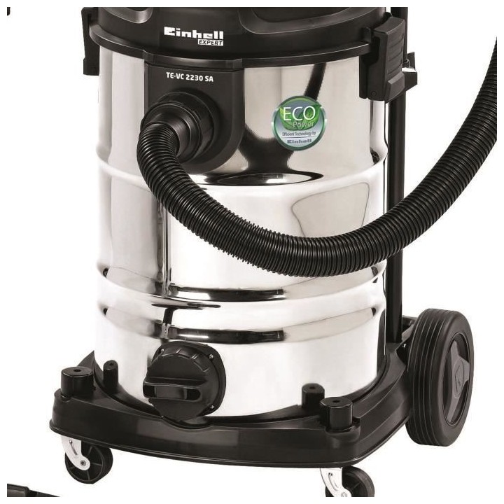 EINHELL Aspirateur eau et poussiere 1150W - Cuve inox 30L Prise de cou