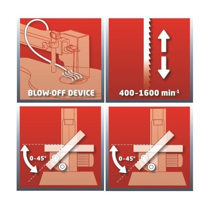EINHELL scie a chantourner 120W TH-SS 405 E