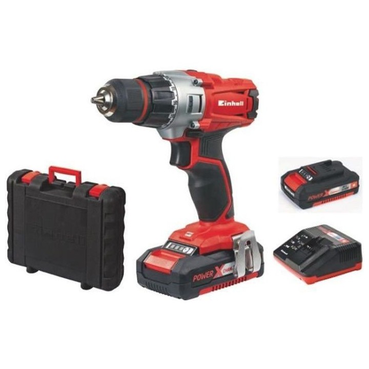 EINHELL Perceuse visseuse sans fil TE-CD 18/2 Li Kit