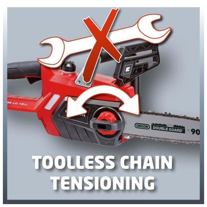 Einhell Tronçonneuse sans fil GE-LC 18 Li - Solo 4501761