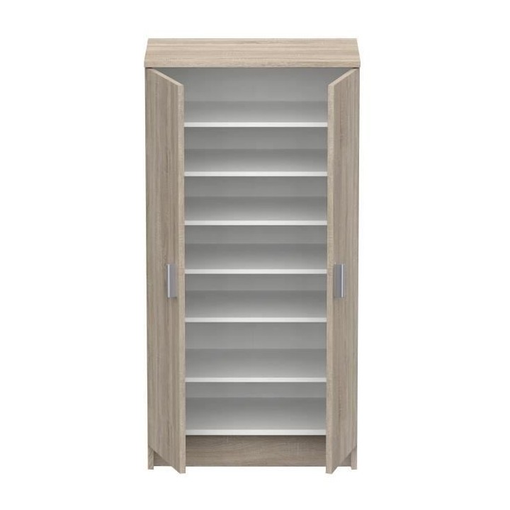 DEMEYERE Meuble a chaussures style contemporain décor chene brossé e