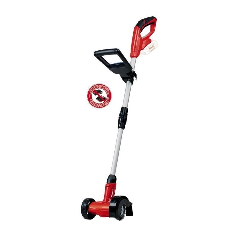 Einhell Balayeuse de mauvaise herbe sans fil GE-CC 18 Li-Solo