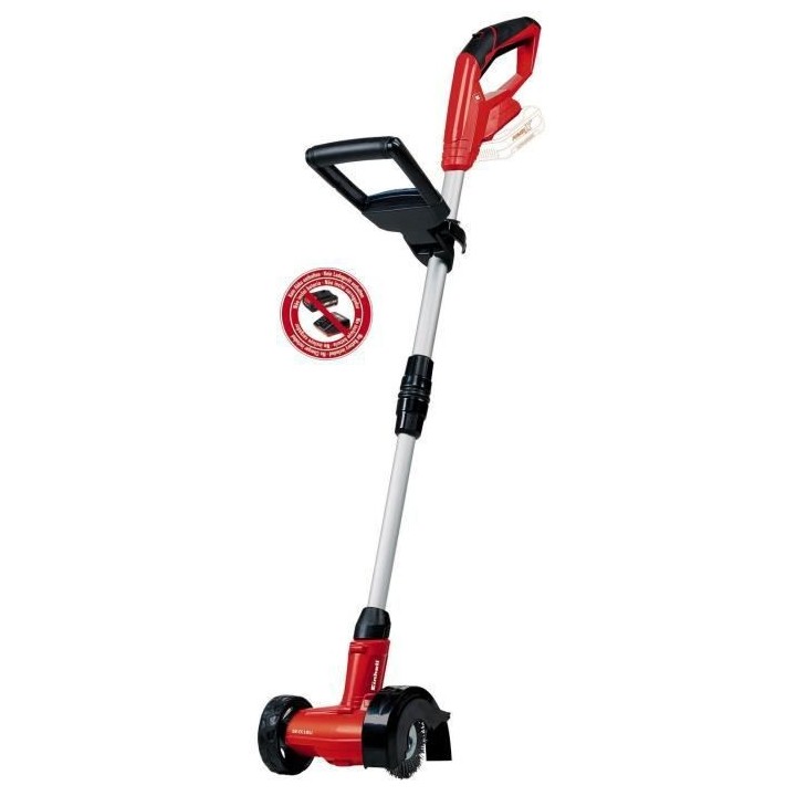 Einhell Balayeuse de mauvaise herbe sans fil GE-CC 18 Li-Solo