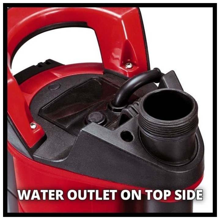 EINHELL Pompe d'évacuation pour eaux chargées Aquasensor GE-DP 6935