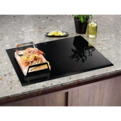 Table de cuisson Induction - ELECTROLUX - 4 foyers - l 71 x P 52 cm - EIV734 - 7350 W - 15 positions de puissance - Noir