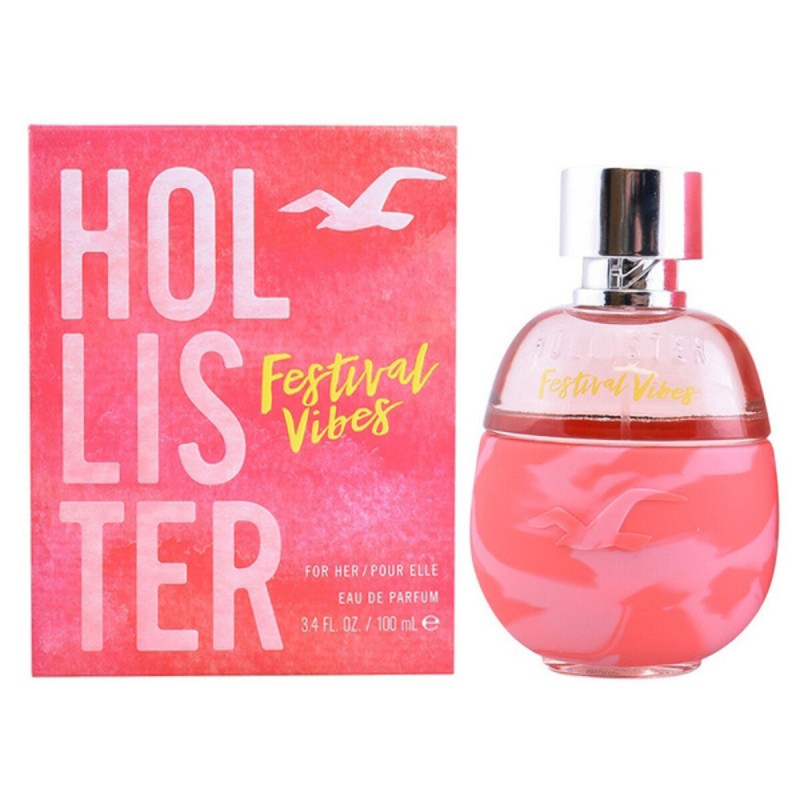 Parfum Femme Festival Vibes for Her Hollister EDP (100 ml)