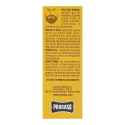 Huile pour barbe Proraso Wood & Spice (30 ml)