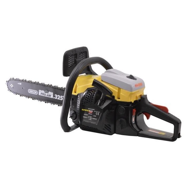 GARDEO Tronçonneuse thermique 45cc 40cm