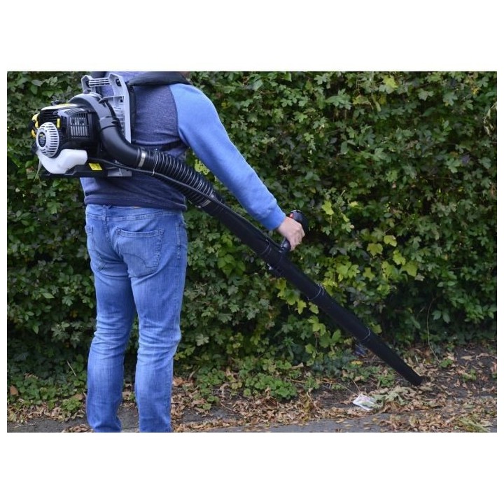 GARDEO Souffleur de feuilles a dos thermique 26 cc