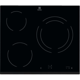ELECTROLUX EHF6231FOK Plaque de cuisson vitrocéramique - 3 zones - 57
