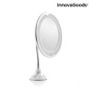 Miroir grossissant à LED avec bras flexible et ventouse Mizoom InnovaGoods IG814786 (Reconditionné B)