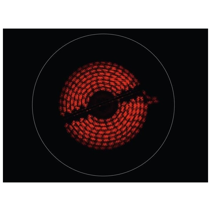 ELECTROLUX EHF6231FOK Plaque de cuisson vitrocéramique - 3 zones - 57