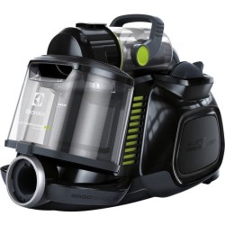 ELECTROLUX Silent Performer Eco ESPC7GREEN - Aspirateur traineau sans sac - 1,4L - rayon 9m - 72dB - 4 accessoires - Noir