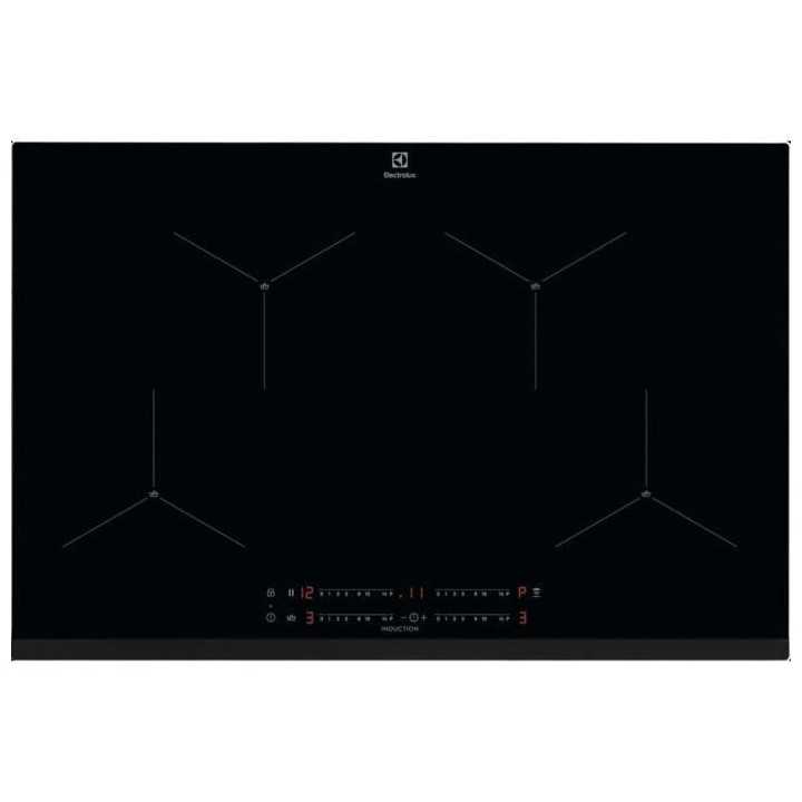 Table de cuisson Induction ELECTROLUX SenseBoil - 4 foyers - L78 x P52