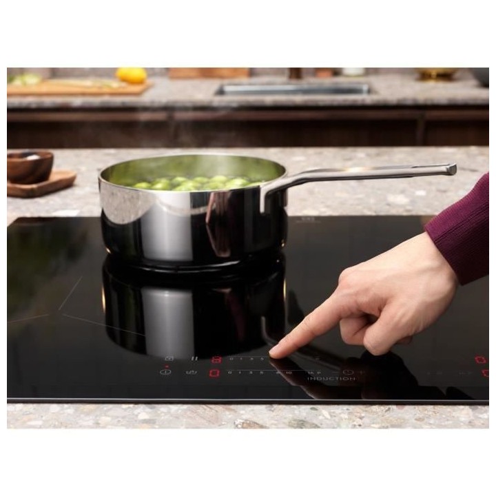 Table de cuisson Induction ELECTROLUX SenseBoil - 4 foyers - L78 x P52