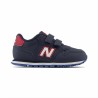 Chaussures casual enfant New Balance 500 HookLoop Bleu foncé