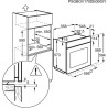 Four SurroundCook ELECTROLUX - EOF7P00X0 - Chaleur tournante pulsée - 72L - Pyrolyse - A+ - Inox