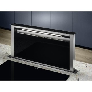 Hotte ascenseur ELECTROLUX LFD619Y Breeze - L 90 cm - Noir - Evacuatio