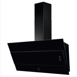 Hotte murale inclinée - ELECTROLUX LFV319K - Larg 89,8 cm - Design ve