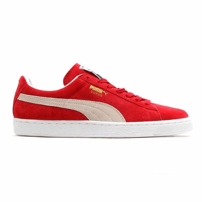 Chaussures casual homme Puma Suede Classic Rouge