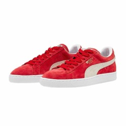 Chaussures casual homme Puma Suede Classic Rouge