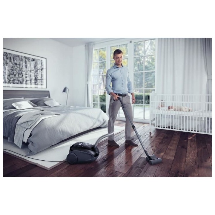 ELECTROLUX EUSC64-EB - Aspirateur traineau avec sac - silencieux 68db