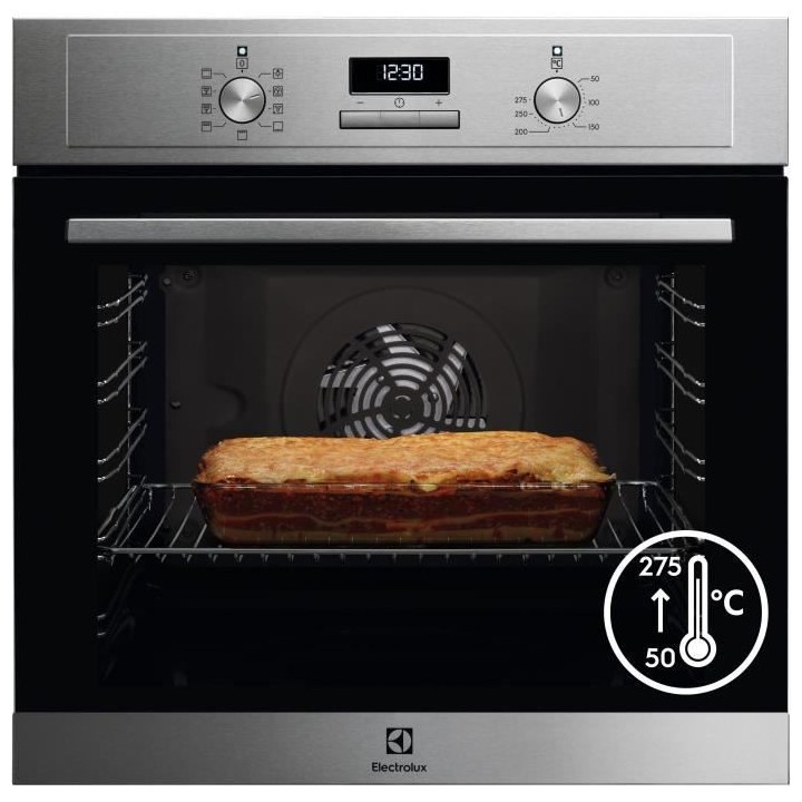 ELECTROLUX EOF3C40X - Four électrique encastrable catalyse chaleur to