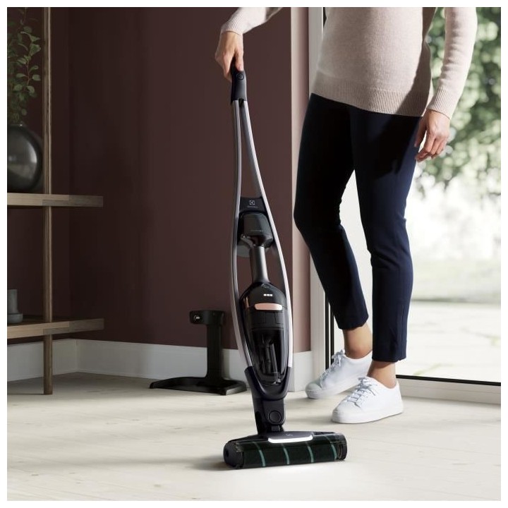 ELECTROLUX PQ91-P40GG - Aspirateur Balai 21,6V LITHIUM- Corps Aluminiu