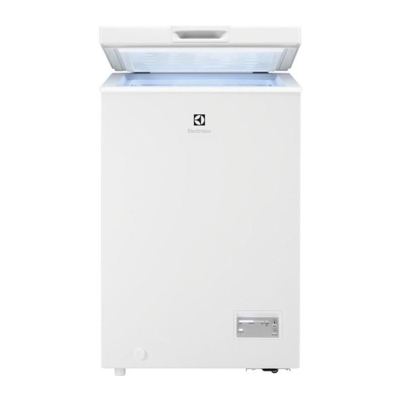 AEG-ELECTROLUX LCB1AF10W0 - Congélateur coffre - 98L - Froid statique - Classe énergétique : F - L55 x H84,5 cm - Blanc