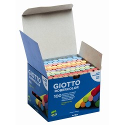 Craies Giotto Robercolor Multicouleur Anti-poussière 100 Pièces