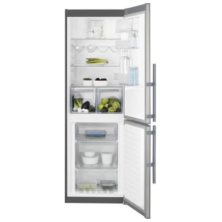 ELECTROLUX LNT4TE33X2 - Réfrigérateur congélateur bas - 311L (220+9