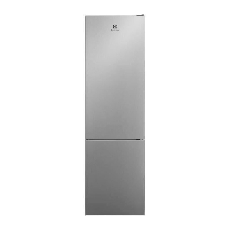 ELECTROLUX LNT5MF36U0 - Réfrigérateur congélateur bas - 360L (266+94)- Froid ventilé - No Frost - H201 x L60cm - Inox