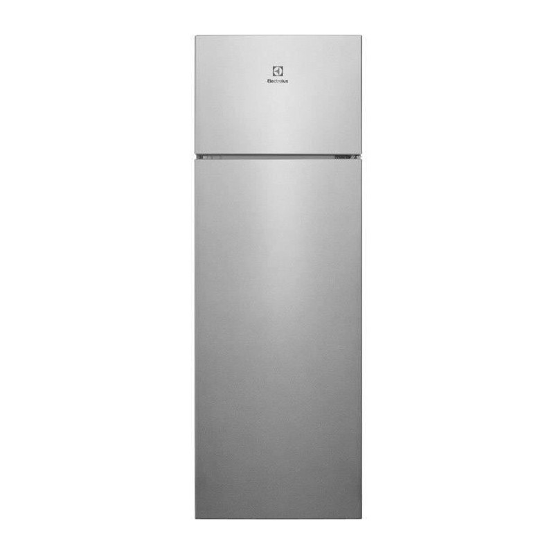 ELECTROLUX LTB1AF28U0 - Réfrigérateur congélateur haut - 281L (240+41) - Froid statique - L55,1cm x H 161cm - Inox