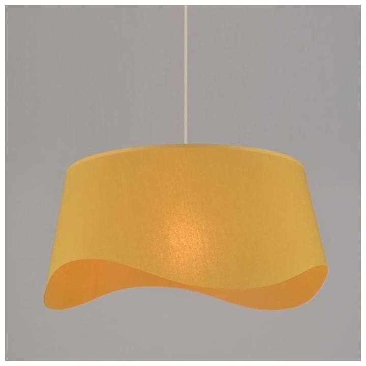 COREP Suspension WAVE en coton percale moutarde - Ø 46 cm - Made in F