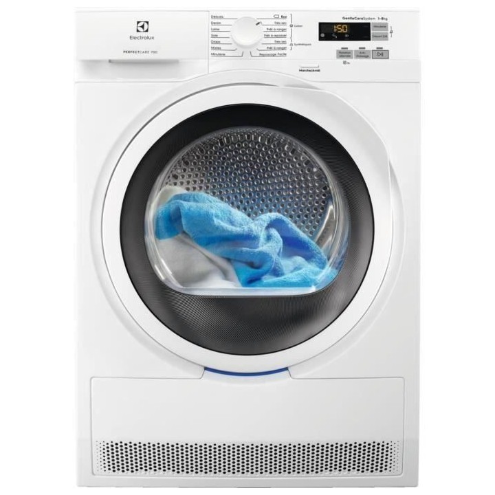 Seche-linge pompe a chaleur ELECTROLUX EW7H5144SC - 8 kg - Classe A++