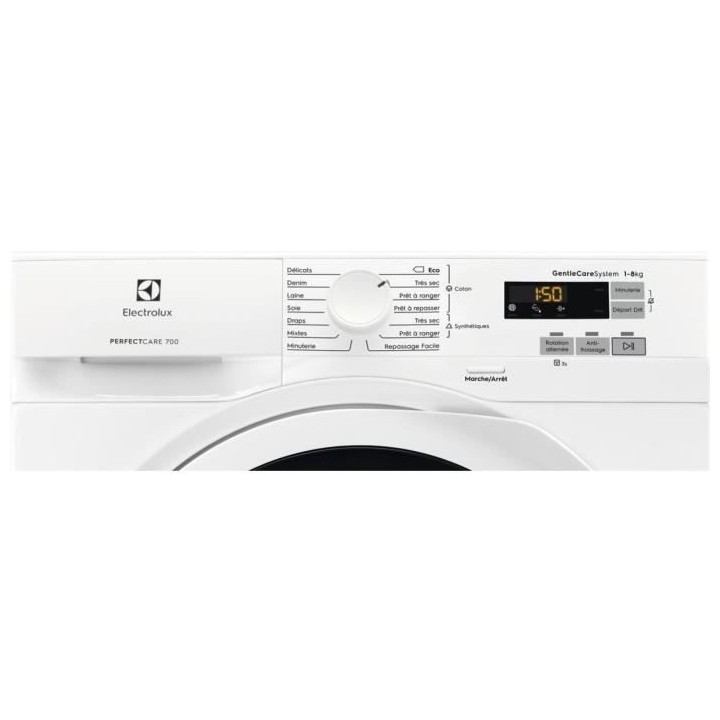 Seche-linge pompe a chaleur ELECTROLUX EW7H5144SC - 8 kg - Classe A++